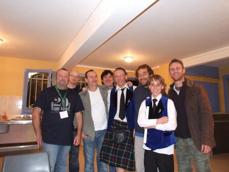 back stage